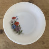 Assiette plate - Pétunia