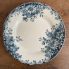 Assiettes plates - Gien - Fleurs d'Automne