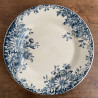 Assiettes plates - Gien - Fleurs d'Automne