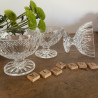 Coupes à glace en cristal (lot de 3) - Yves Rocher