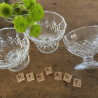 Coupes à glace en cristal (lot de 3) - Yves Rocher