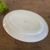 Plat ovale - Digoin Sarreguemines - Barfleur