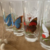 Verres à limonade Reims - Papillons