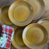 Assiettes plates (lot de 6) - Arcopal - Volcan