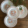 Assiettes à dessert (lot de 4) - Arcopal - Flore