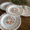 Assiettes à dessert (lot de 4) - Arcopal - Flore