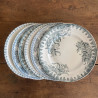 Assiettes plates dépareillées (lot de 6) - Ste Amandinoise / St Amand