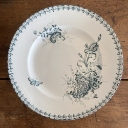 Assiettes plates dépareillées (lot de 6) - Ste Amandinoise / St Amand