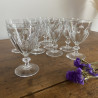 Verre à vin cristallin - Vintage
