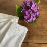 Serviette de table ancienne brodée