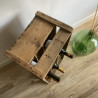 Ancien casier à bouteilles en bois