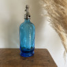 Ancien siphon bleu - Eau de Seltz