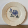 Assiette plate - Digoin Sarreguemines