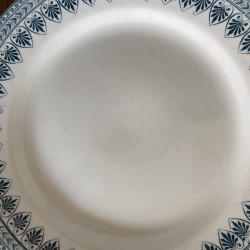 Assiettes plates dépareillées (lot de 4) - Salins