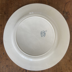 Assiettes plates dépareillées (lot de 4) - Salins