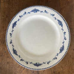 Assiettes plates dépareillées (lot de 4) - Salins