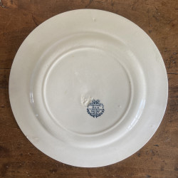 Assiettes plates dépareillées (lot de 4) - Salins