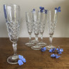 Flûte à Champagne (Lot de 6) en verre - Vintage - Luminarc