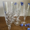 Flûte à Champagne (Lot de 6) en verre - Vintage - Luminarc