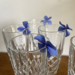 Flûte à Champagne (Lot de 6) en verre - Vintage - Luminarc