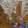 Flûte à Champagne (Lot de 6) en verre - Vintage - Luminarc