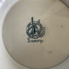 Plat Piédouche - Assiette montée - Terre de Fer - Moulin des Loups - Lauriers