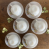 Tasses à café & sous-tasses (Lot de 6) - Arcopal - Oiseaux