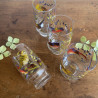 Verres à limonade vintage Oiseaux (Lot de 4)