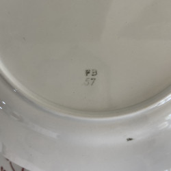 Assiettes plates (lot de 6) - Badonviller - FB 57