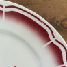 Assiettes plates (lot de 6) - Badonviller - FB 57
