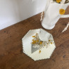 Petit miroir hexagonal