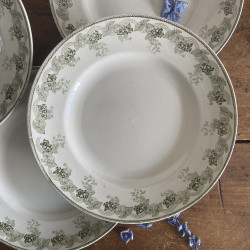 Assiettes plates (lot de 6) - Moulin des Loups & Hamage - Violetta