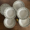 Assiettes creuses (lot de 6) - Moulin des Loups & Hamage - Violetta
