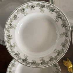 Assiettes creuses (lot de 6) - Moulin des Loups & Hamage - Violetta