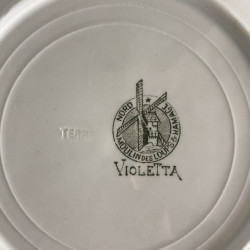Assiettes creuses (lot de 6) - Moulin des Loups & Hamage - Violetta