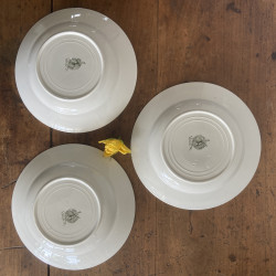 Assiettes creuses (lot de 6) - Moulin des Loups & Hamage - Violetta