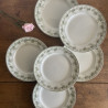Assiettes à dessert (lot de 6) - Moulin des Loups & Hamage - Violetta