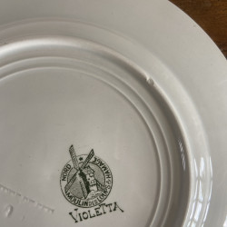 Assiettes à dessert (lot de 6) - Moulin des Loups & Hamage - Violetta