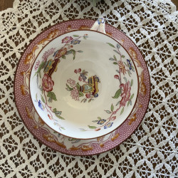 Tasse à thé - Sarreguemines - Minton 235 - Brocante en ligne