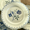 Assiette plate - FB 12 - Badonviller