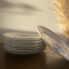 Assiette plate - FB 12 - Badonviller