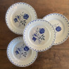 Assiette plate - FB 12 - Badonviller