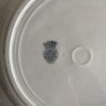 Assiettes plates (lot de 6) - Badonviller - Demi-porcelaine