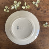 Assiettes plates (lot de 6) - Badonviller - Demi-porcelaine