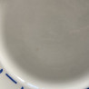 Assiettes plates (lot de 6) - Badonviller - Demi-porcelaine