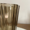 Vase vintage noir fumé