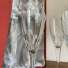 Flûtes à Champagne (coffret de 6) - Cristalleries de Lorraine