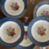 Assiettes creuses en porcelaine (lot de 6) - L'Amandinoise - 1546