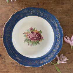 Assiettes creuses en porcelaine (lot de 6) - L'Amandinoise - 1546