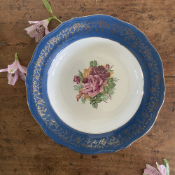 Assiettes creuses en porcelaine (lot de 6) - L'Amandinoise - 1546